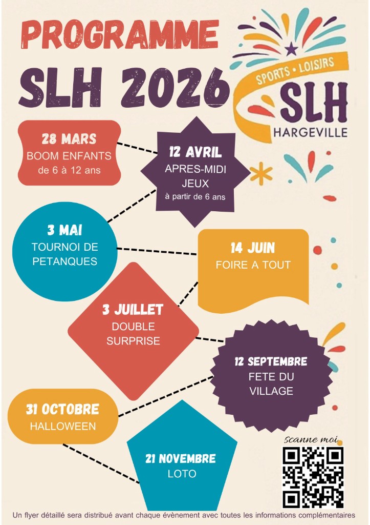 Programme SLH — Sports et Loisirs d’Hargeville